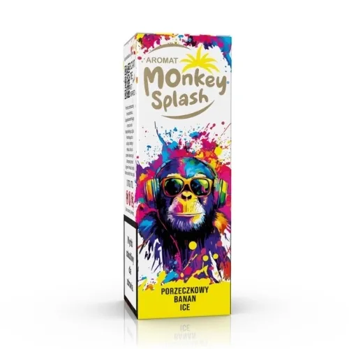  Longfill Monkey Splash 8/10ml - Porzeczkowy Banan Ice