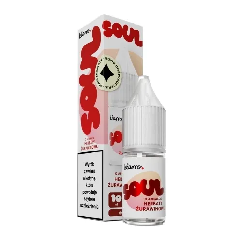  Liquid Klarro Soul Salt - Herbata Żurawinowa 20MG 10ML