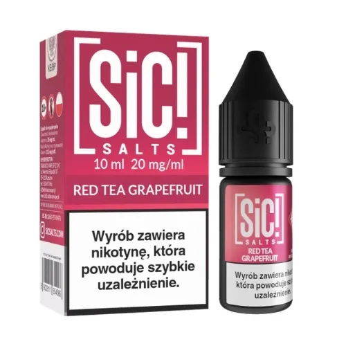 Liquid Sic! Salts - Red Tea Grapefruit 10ml 20mg