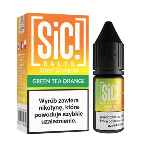 Liquid Sic! Salts - Green Tea Orange 10ml 20mg