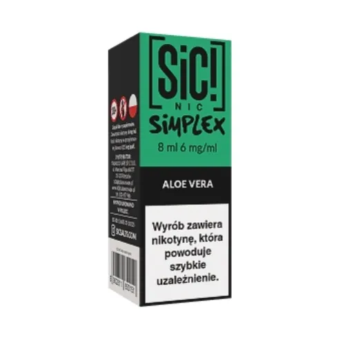  Liquid SIC! NIC 8ml Aloe Vera 6mg