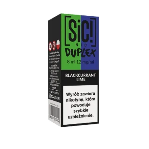  Liquid SIC! NIC 8ml Blackcurrant Lime 12mg