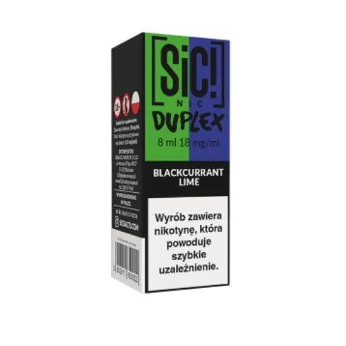 Liquid SIC! NIC 8ml Blackcurrant Lime 18mg