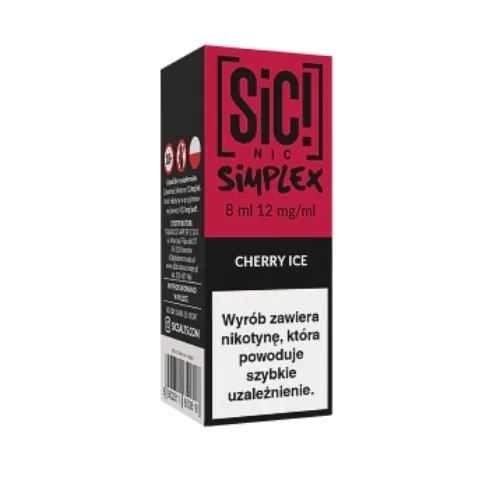  Liquid SIC! NIC 8ml Cherry Ice 12mg