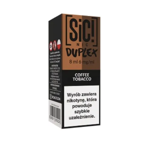 Liquid SIC! NIC 8ml Coffee Tobacco 6mg