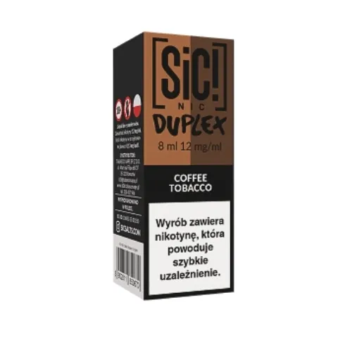 Liquid SIC! NIC 8ml Coffee Tobacco 12mg