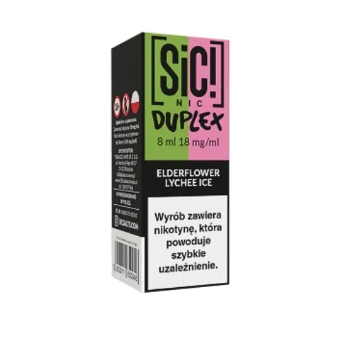 Liquid SIC! NIC 8ml Elderflower Lychee 18mg