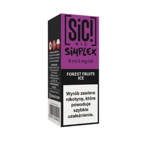  Liquid SIC! NIC 8ml Forest Fruits Ice 6mg
