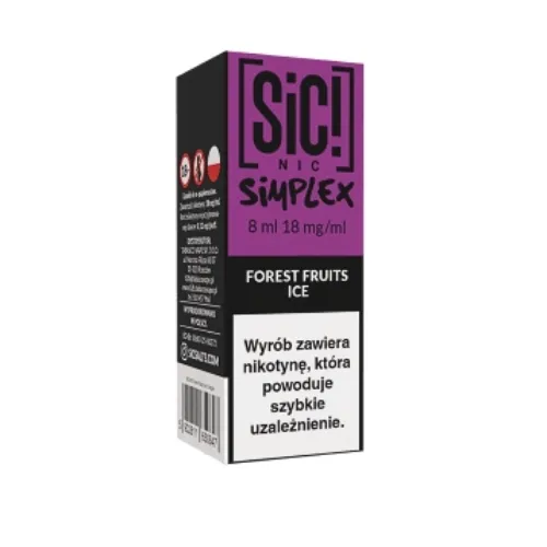  Liquid SIC! NIC 8ml Forest Fruits Ice 18mg