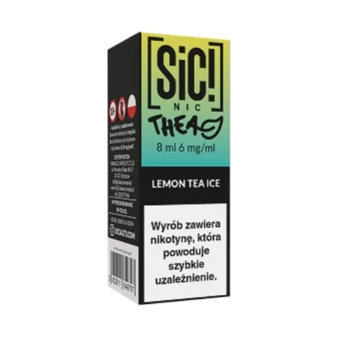  Liquid SIC! NIC 8ml Lemon Tea Ice 6mg