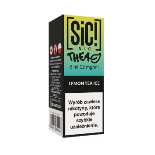 Liquid SIC! NIC 8ml Lemon Tea Ice 12mg