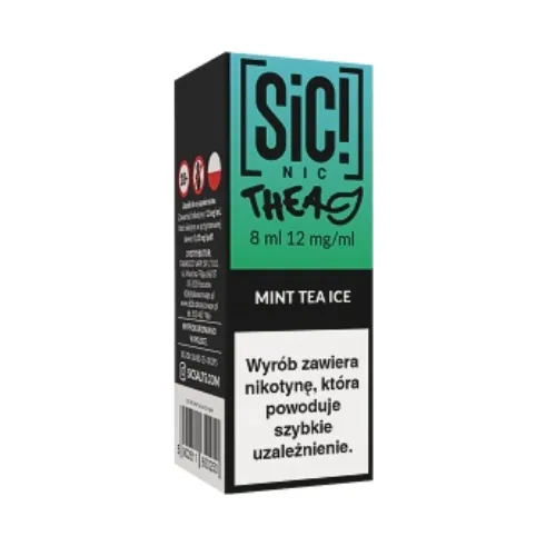  Liquid SIC! NIC 8ml Mint Tea Ice 12mg
