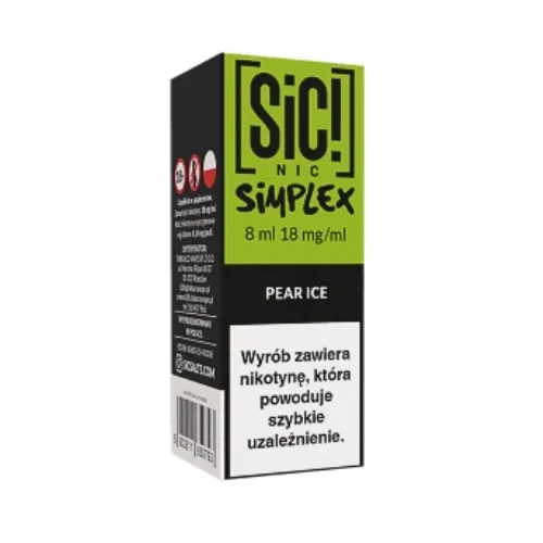  Liquid SIC! NIC 8ml Pear Ice 18mg