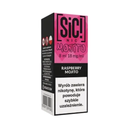 Liquid SIC! NIC 8ml Raspberry Mojito 18mg