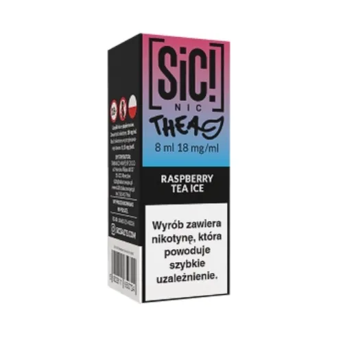 Liquid SIC! NIC 8ml Raspberry Tea Ice 18mg