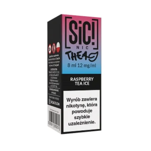  Liquid SIC! NIC 8ml Raspberry Tea Ice 12mg