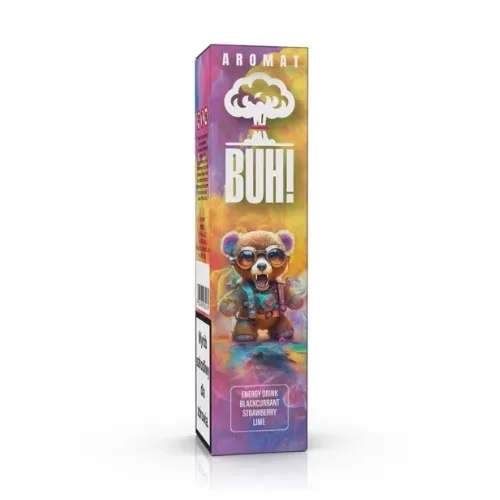 Longfill Buh! Energy Drink Blackcurrant Strawberry Lime 8ml