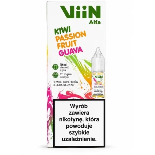  Liquid Viin Alfa - Kiwi Passion Fruit Guava 10ml 20mg