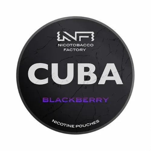Woreczki Nikotynowe Cuba - Blackberry