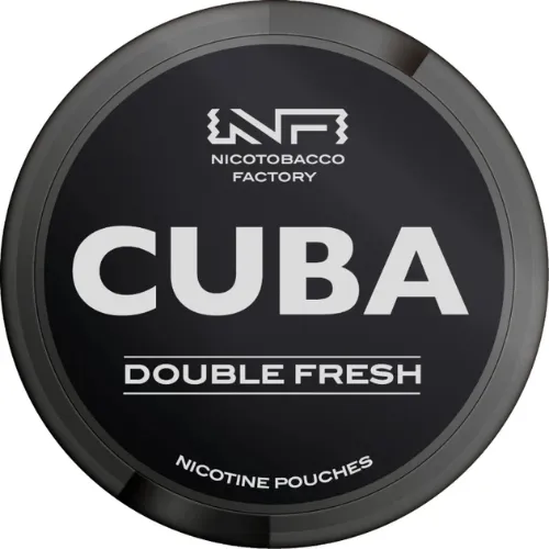  Woreczki Nikotynowe Cuba - Double Fresh