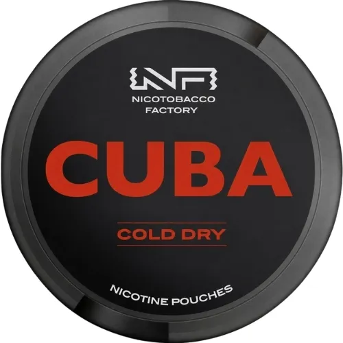  Woreczki Nikotynowe Cuba - Cold Dry