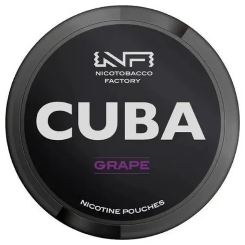 Woreczki Nikotynowe Cuba - Grape