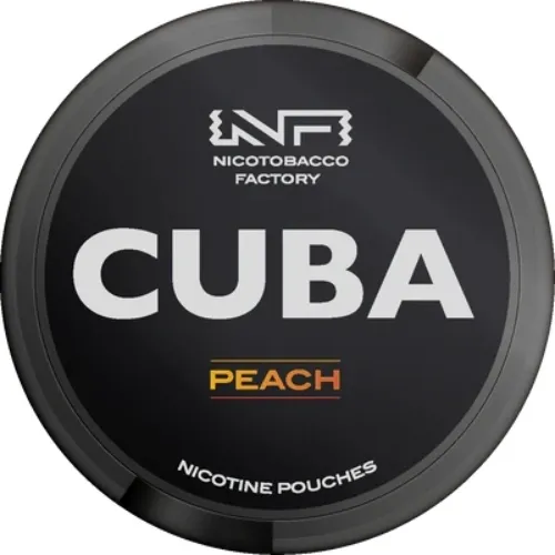  Woreczki Nikotynowe Cuba - Peach