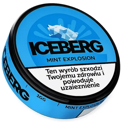 Woreczki nikotynowe ICEBERG Mint Explosion