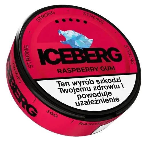  Woreczki nikotynowe ICEBERG Raspberry Gum