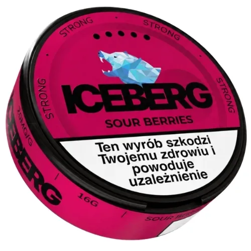 Woreczki nikotynowe ICEBERG Sour Berries