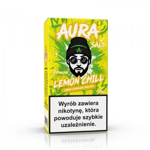  Liquid Aura Salt - Lemon Chill 20mg 10ml