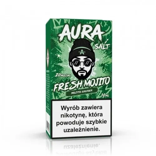  Liquid Aura Salt - Fresh Mojito 20mg 10ml