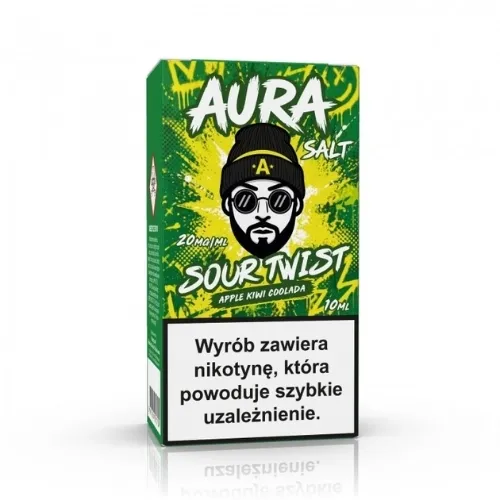  Liquid Aura Salt - Sour Twist 20mg 10ml