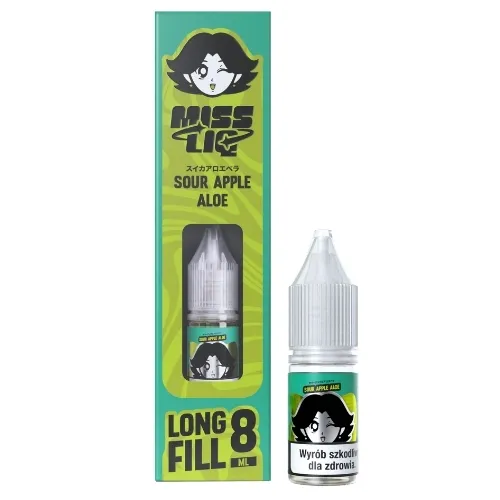  Longfill Miss Liq - Sour Apple Aloe 8/10ml