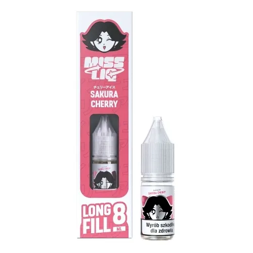 Longfill Miss Liq - Sakura Cherry 8/10ml