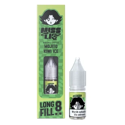  Longfill Miss Liq - Mojito Kiwi Ice 8/10ml