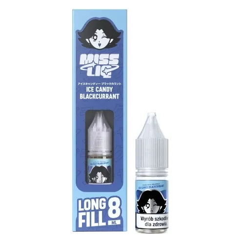 Longfill Miss Liq - Ice Candy Blackcurrant 8/10ml