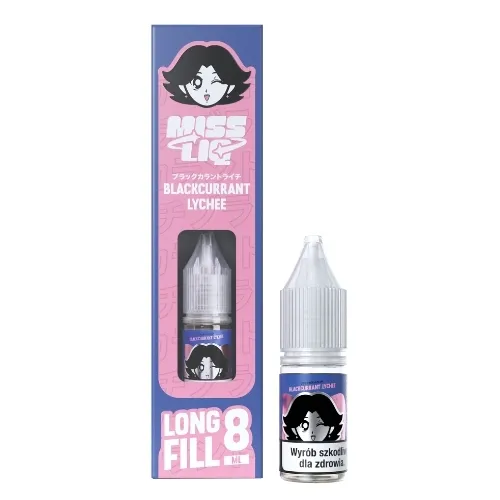Longfill Miss Liq - Blackcurrant Lychee 8/10ml