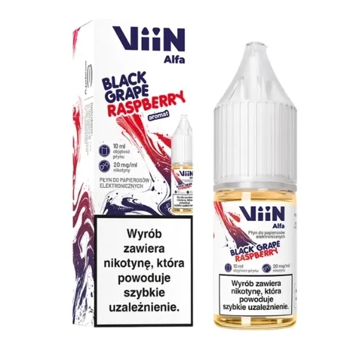  Liquid Viin Alfa - Black Grape Raspberry 10ml 20mg