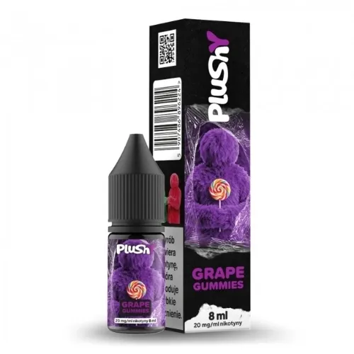  Liquid Plushy Salt 8ml 20mg Grape Gummies