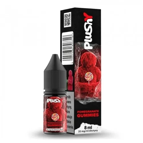  Liquid Plushy Salt 8ml 20mg Pomegranate Gummies