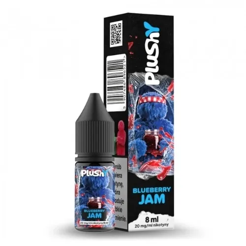 Liquid Plushy Salt 8ml 20mg Blueberry Jam