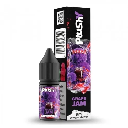 Liquid Plushy Salt 8ml 20mg Grape Jam