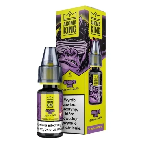 Liquid Aroma King Gorilla Grape Lime 20mg 10ml