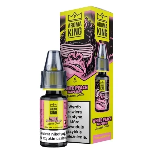 Liquid Aroma King Gorilla White Peach Raspberry 20mg 10ml