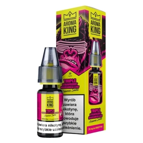 Liquid Aroma King Gorilla Triple Strawberry Marshmallow 20mg 10ml