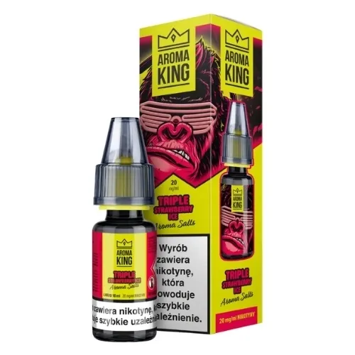 Liquid Aroma King Gorilla Triple Strawberry Ice 20mg 10ml