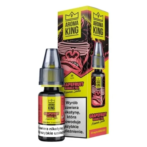 Liquid Aroma King Gorilla Grapefruit Bubble Tea 20mg 10ml