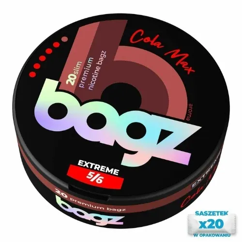 Saszetki nikotynowe BAGZ Cola Max 5/6