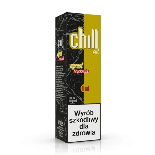 Longfill Chill Out 8ml - Agrest Truskawka 